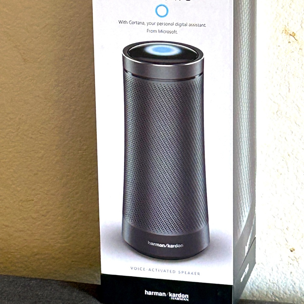 This is a Harman Kardon smart speaker was $200 on sale for 150 each.